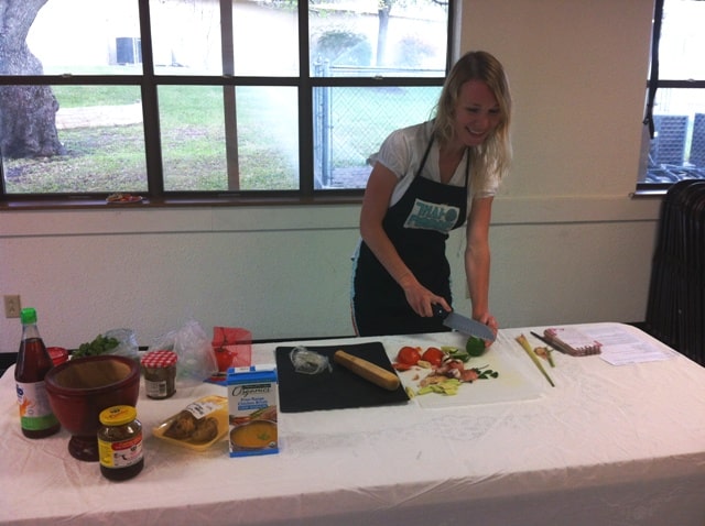 crashing into my first thai cooking class