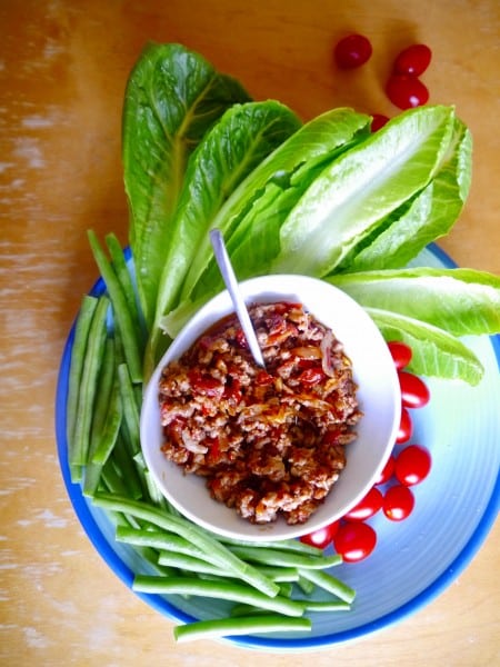 Thai-Style Lettuce Wraps | Nam Prik Ong | น้ำพริกอ่อง | Thai-Foodie ...