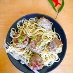 Thai Basil Meatballs with Thai Pesto Recipe