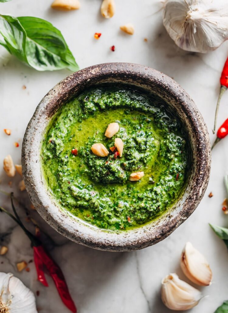 thai basil pesto sauce
