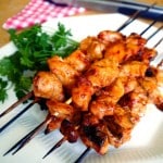 Sriracha Ginger Grilled Chicken Kebabs Recipe