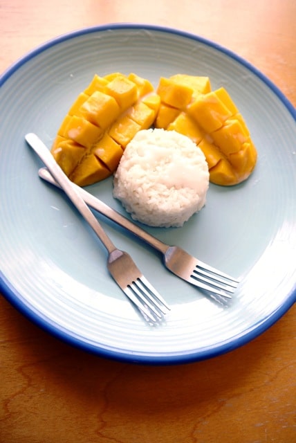 Thai Mango Sticky Rice Recipe | ข้าวเหนียวมะม่วง