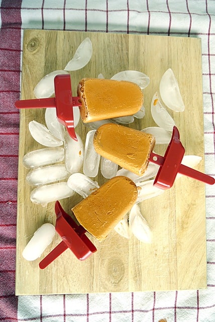 Thai Milk Tea Popsicles-Cha Yen Popsicles