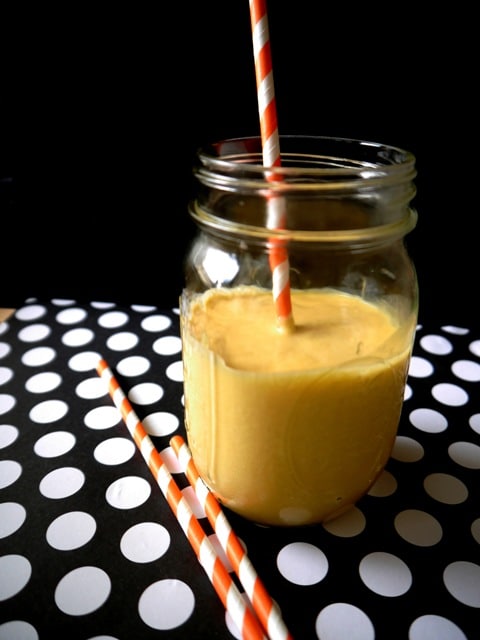 Easy Thai Mango Coconut Smoothie-Thai-Foodie