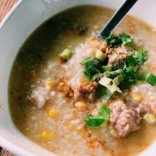 Cách nấu Cháo Thái (Thai Jok)