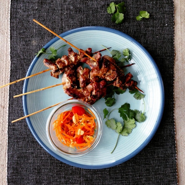 Mu Ping | Thai Grill Pork on Skewers