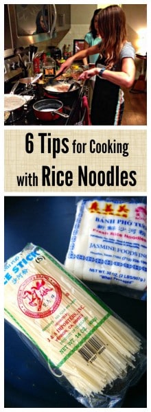 Learn how to finally make perfect rice noodles for all your favorite Asian noodle dishes, since rice noodles can be so tricky to work with!