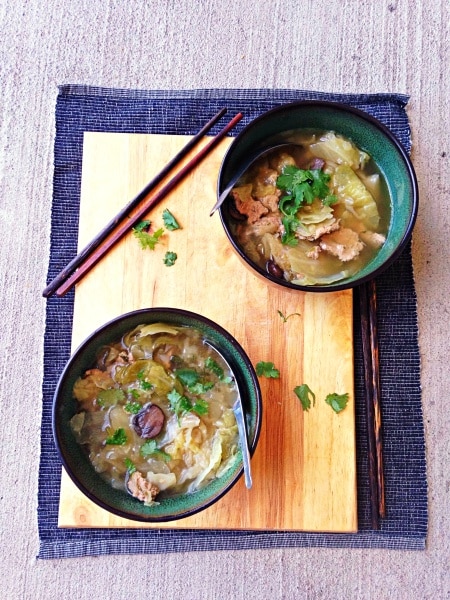 Thai Cabbage and Pork Soup Recipe