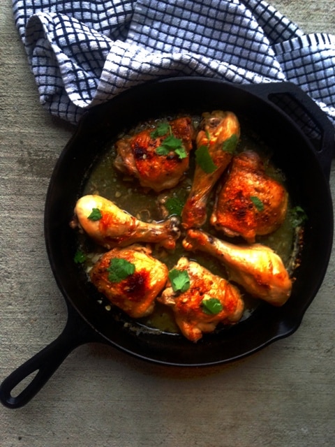 thai-style honey lime chicken