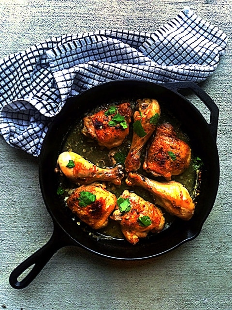 thai-style honey lime chicken-