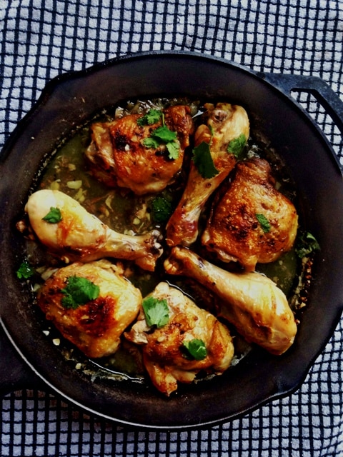 thai-style honey lime chicken