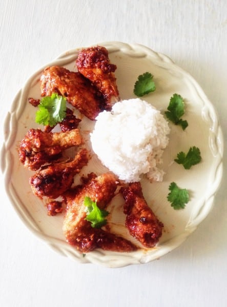 Thai-Style Korean Fried Chicken Recipe | Thai-Foodie: If you are craving soul food Thai-Korean style, you need to make Thai-Style Korean Fried Chicken tonight!! The twice fried chicken and epic sauce made of lip-smackin' honey, and spicy Gochujang will make all your worries float away! 