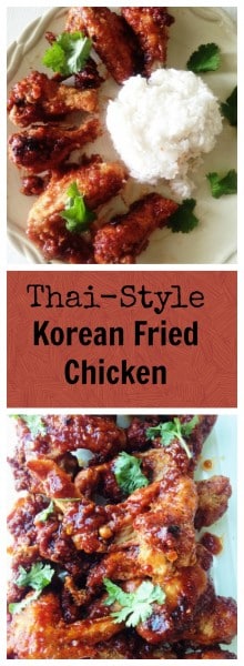 Thai-Style Korean Fried Chicken Recipe | Thai-Foodie: If you are craving soul food Thai-Korean style, you need to make Thai-Style Korean Fried Chicken tonight!! The twice fried chicken and epic sauce made of lip-smackin' honey, and spicy Gochujang will make all your worries float away! | thai-foodie.com