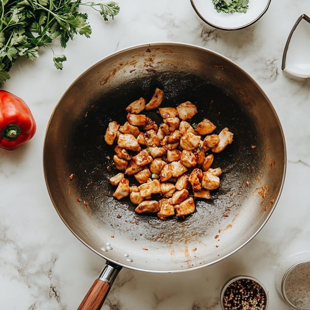 Garlic and Pepper Chicken | Thai-foodie.com