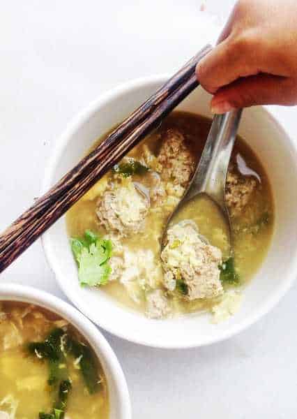 Easy Thai Egg Drop Soup Thai Foodie