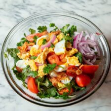 Thai Fried Eggs Salad | Yum Khay Dao