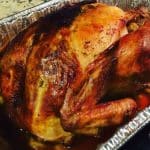 Want to eat a flavorful, moist turkey you actually enjoy eating? Try our Thai Roasted Turkey, marinated with a classic Thai paste of garlic, cilantro and white pepper and basted with butter and soy sauce! The star of Thanksgiving is here! | thai-foodie.com