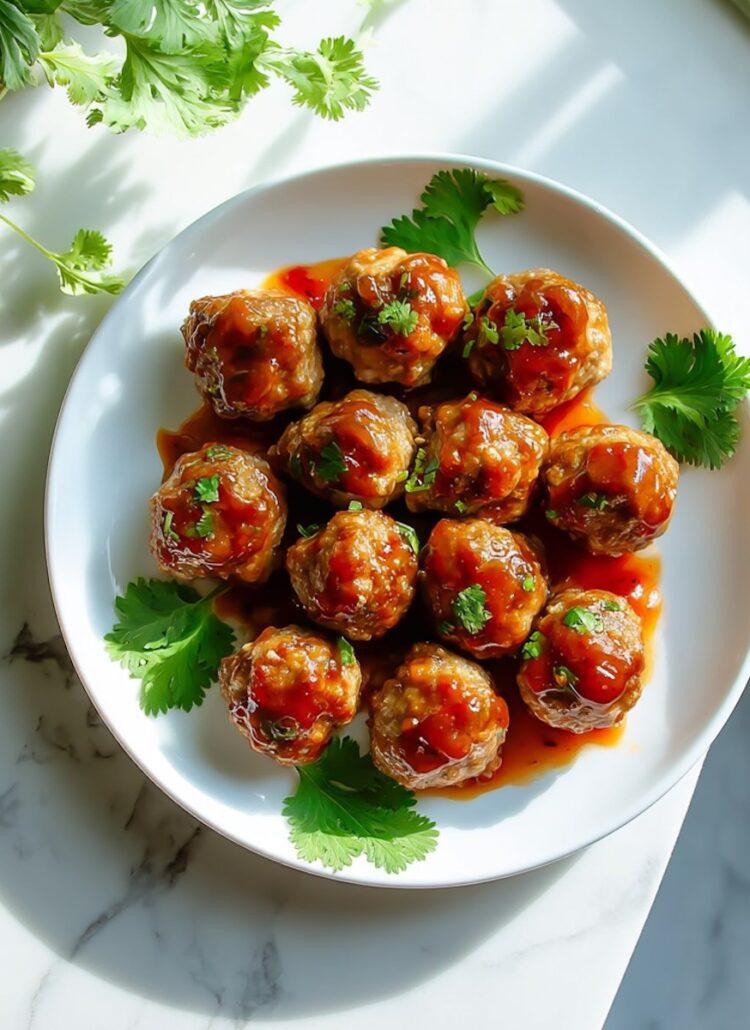 thai meatballs luk chin