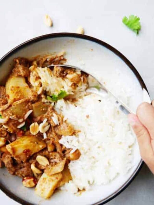 Massaman Beef Curry Slow Cooker