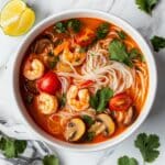 tom yum noodles soup