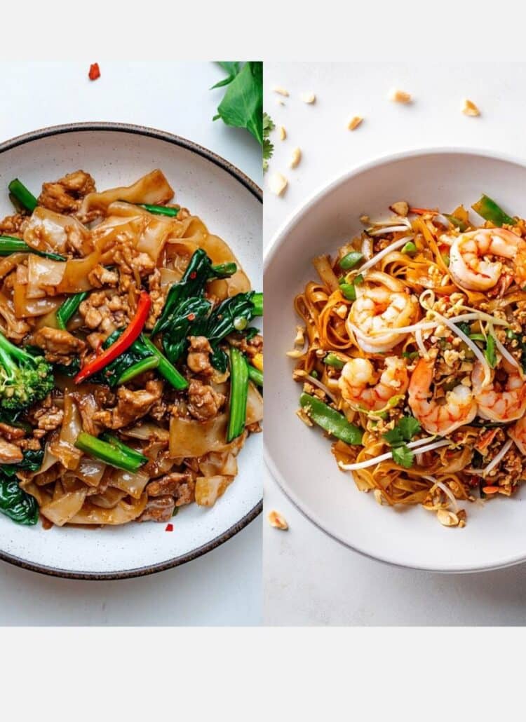 pad thai vs pad see ew