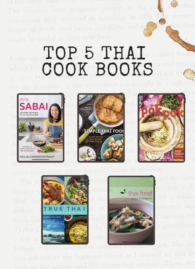 top 5 best thai cooking books