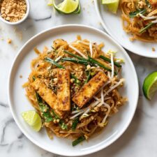 Vegan Pad Thai with Tofu