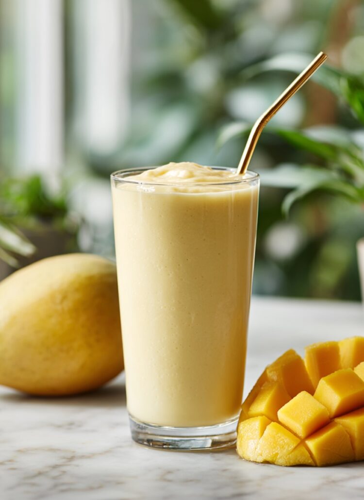 thai mango coconut smoothie